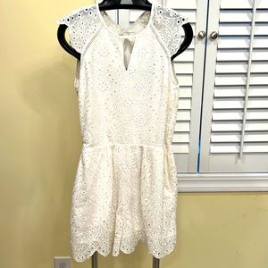 Express, White lace romper, Size 2